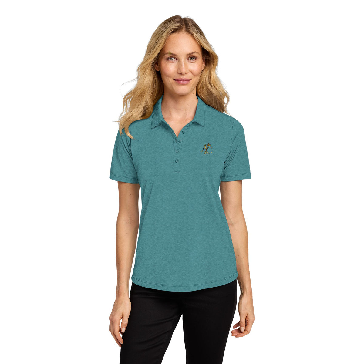 A&C Signature Women’s Embroidered Polo | Premium Work & Casual Polo