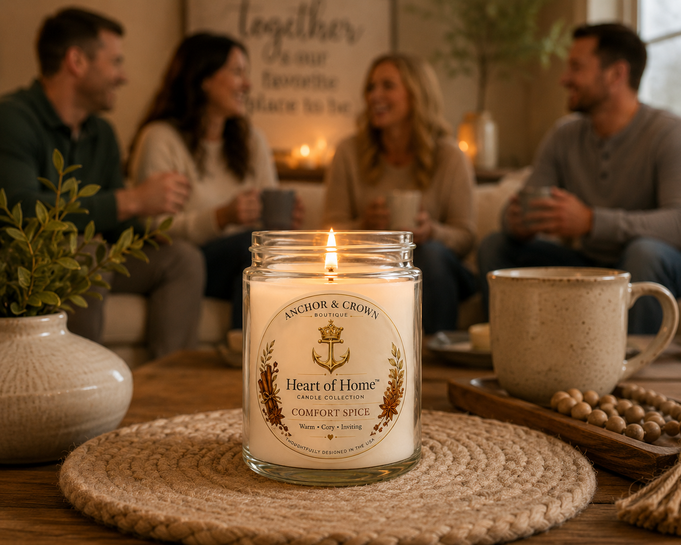 Heart of Home Soy Candle | 9 oz Scented Candle