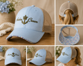 Anchor & Crown™ Women's Ponytail Hat | Faith-Inspired Mesh Back Cap
