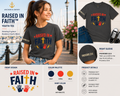 Raised in Faith™ Organic Kids T-Shirt – Christian Faith Tee | Made in USA