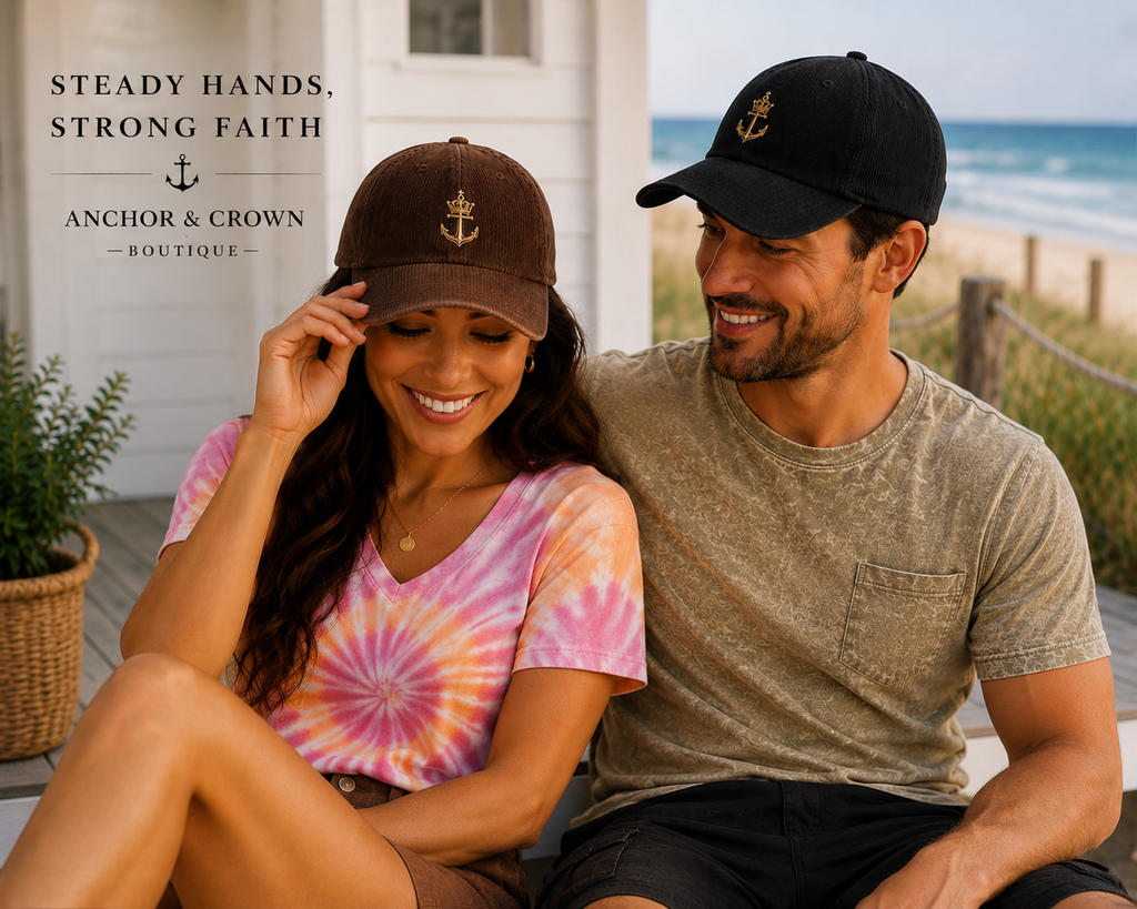 Anchor & Crown™ Coastal Corduroy Cap