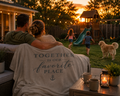 Sherpa Blanket – “Together Is Our Favorite Place” Cozy Throw
