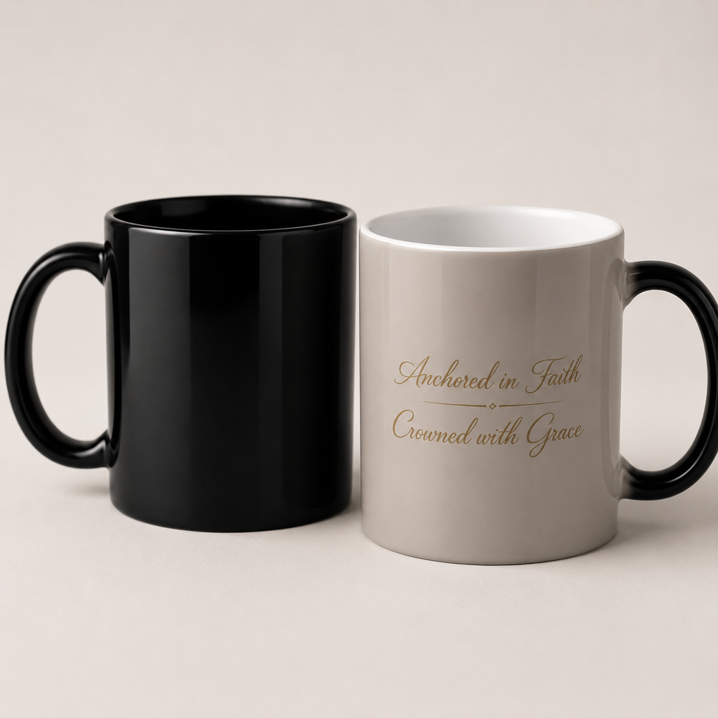 Faith & Grace™ Color-Changing Heat-Reactive Coffee Mug (11 oz)