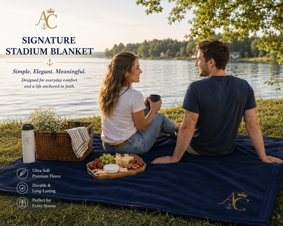 Anchor & Crown™ Signature Embroidered Stadium Blanket