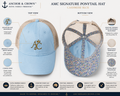 Anchor & Crown™ Women's Ponytail Hat | Faith-Inspired Mesh Back Cap
