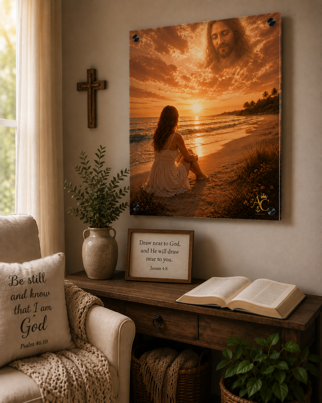 Draw Near™ Acrylic Wall Art | James 4:8