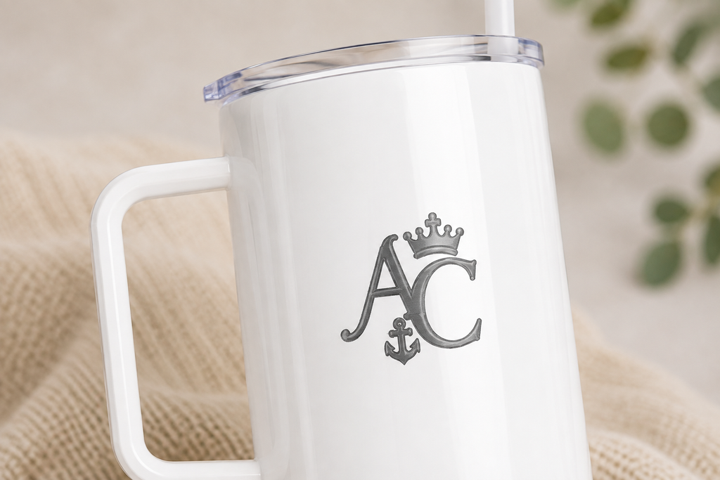 A&C Signature Engraved 40 oz Insulated Tumbler