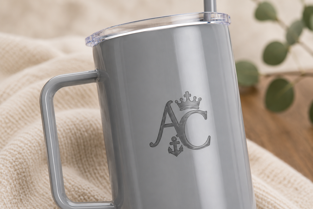 A&C Signature Engraved 40 oz Insulated Tumbler