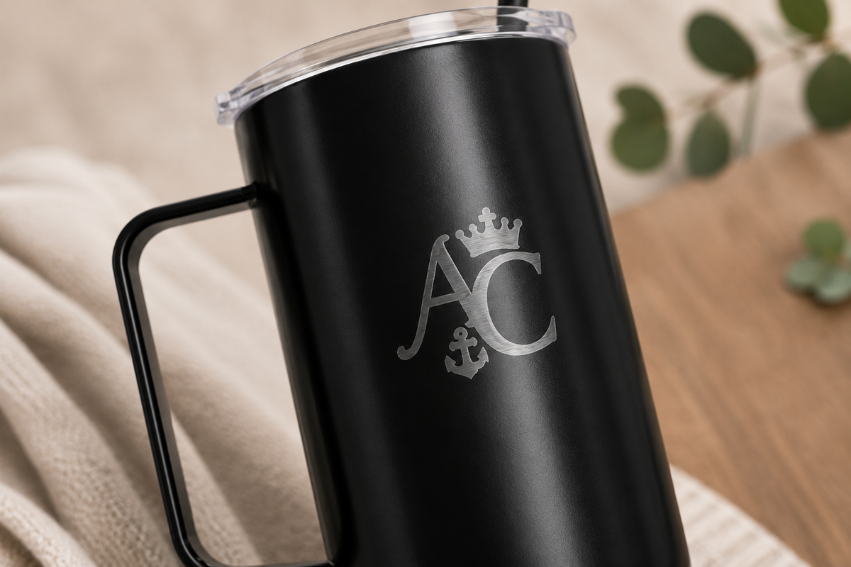 A&C Signature Engraved 40 oz Insulated Tumbler