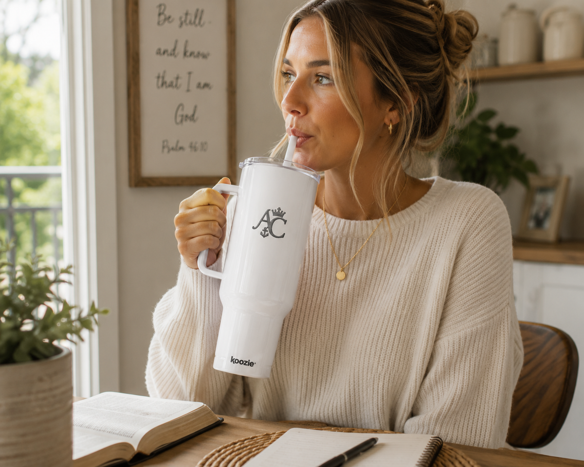 A&C Signature Engraved 40 oz Insulated Tumbler