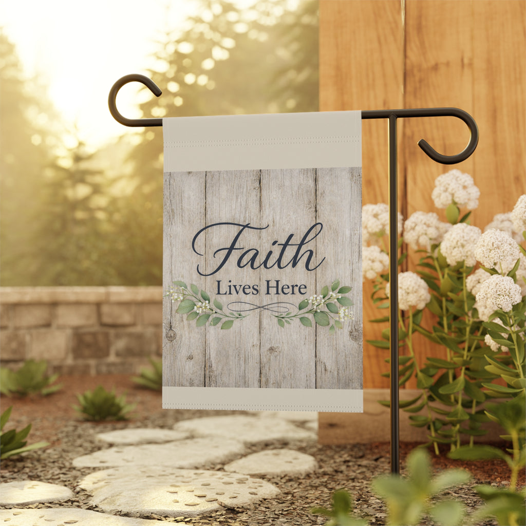 Faith Welcome Entry Set | Outdoor Doormat & Porch Accent