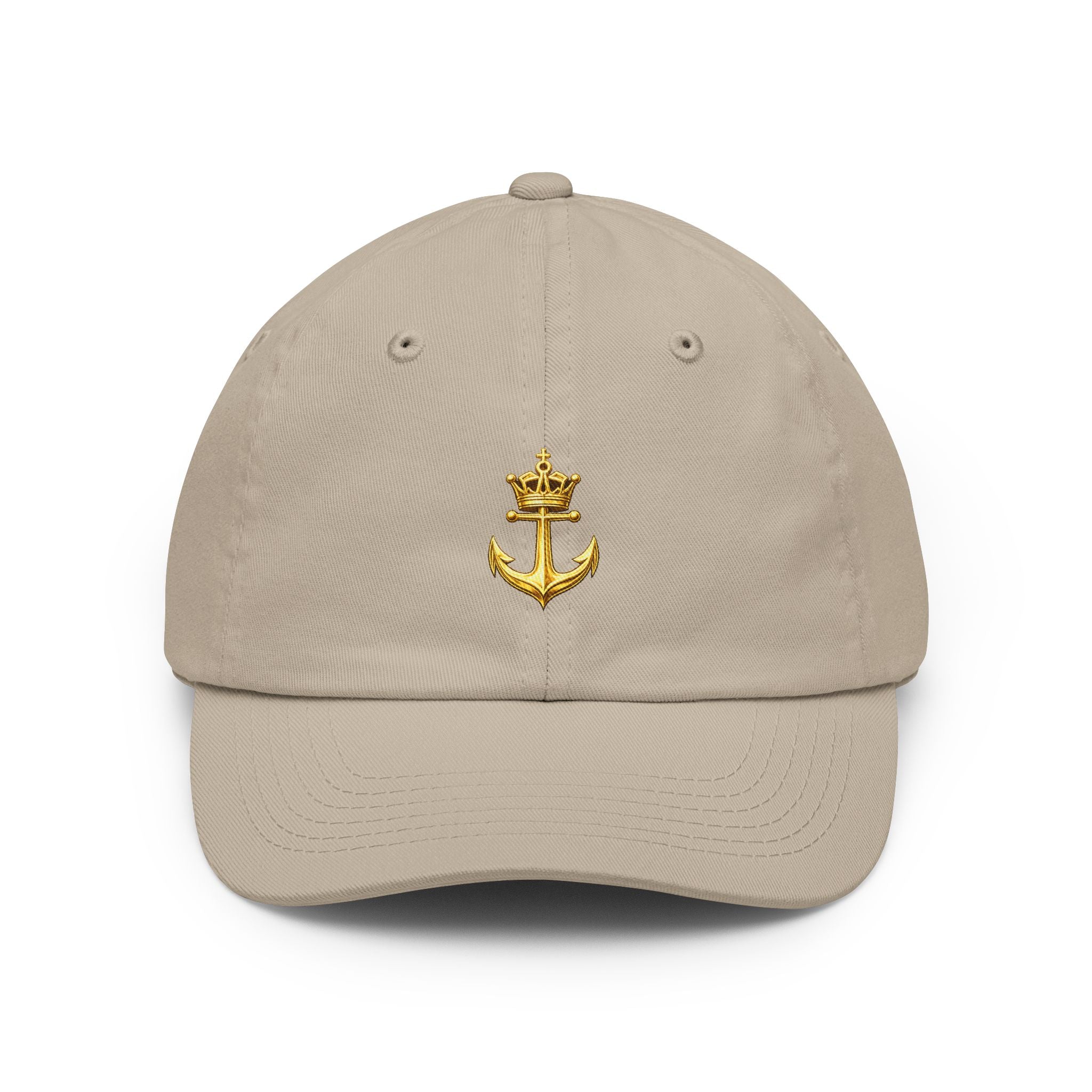 Anchored in Faith™ Dad Hat – Christian Faith-Inspired Cotton Cap