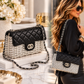 Afterglow Acrylic Flap Bag