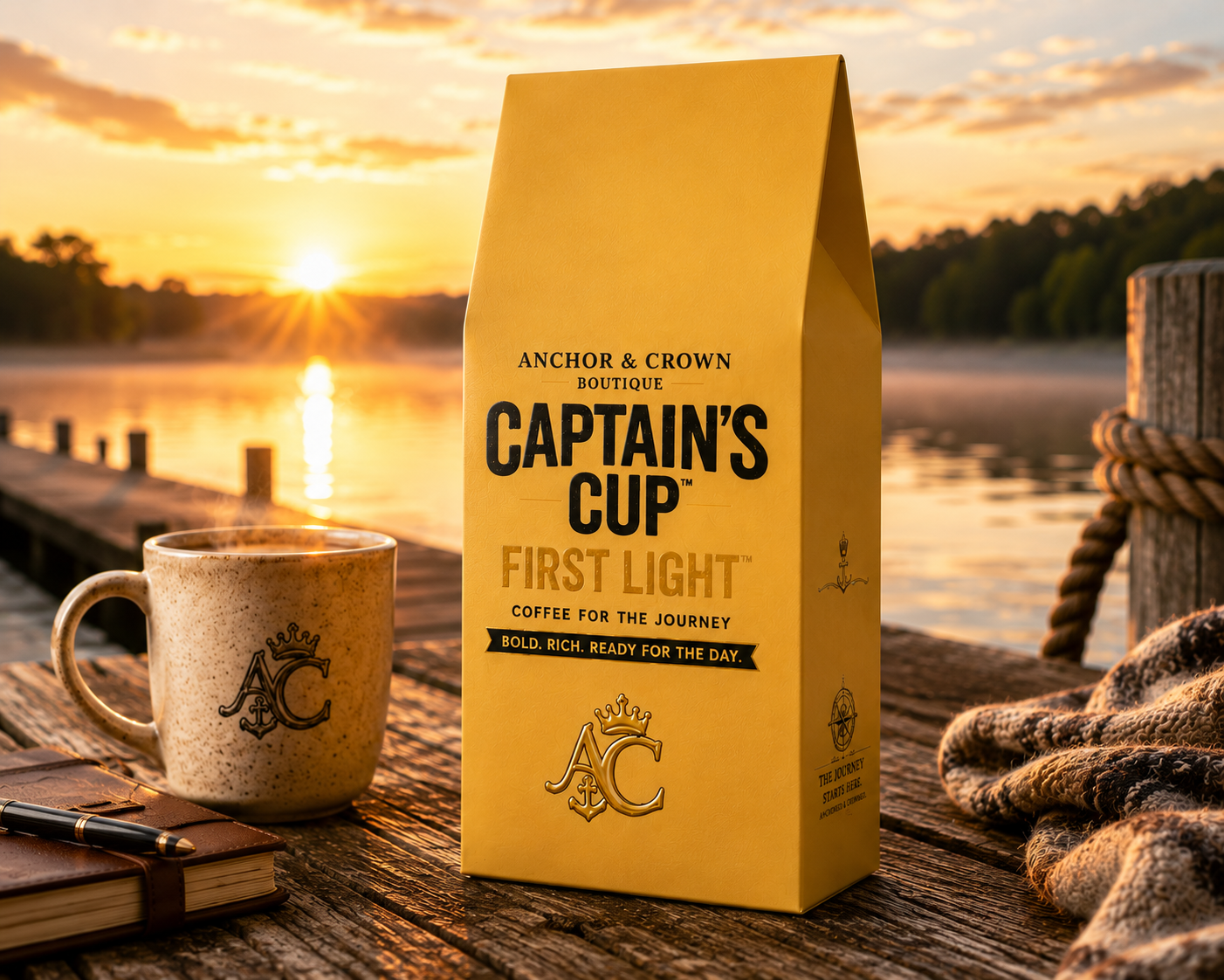 Captain's Cup™ Coffee First Light™ | Dark Roast