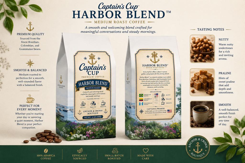 Captain's Cup™ Harbor Blend Gourmet Coffee