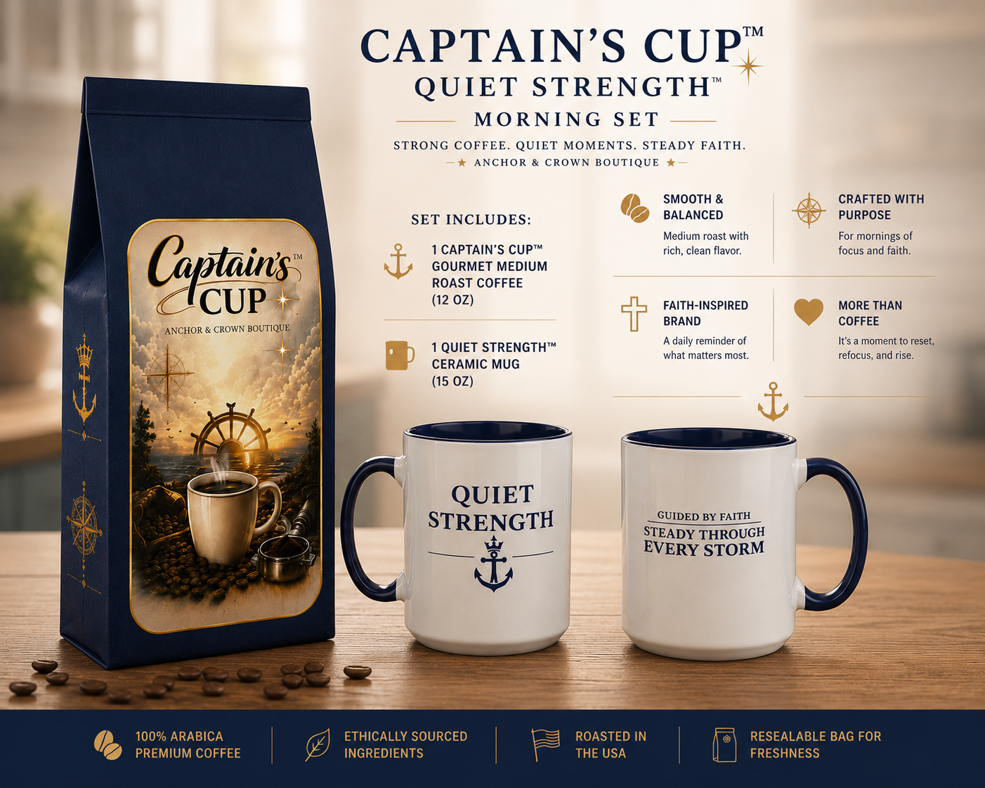 Quiet Strength™ Morning Routine Set