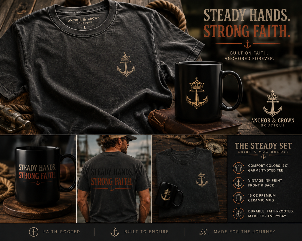 Steady Hands, Strong Faith™ Coffee & Tee Set