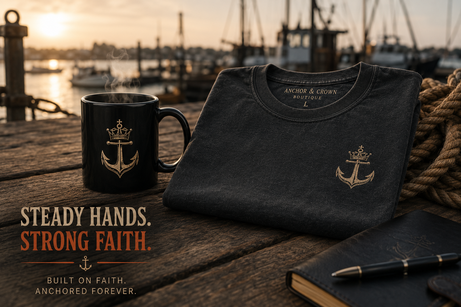 Steady Hands, Strong Faith™ Coffee & Tee Set